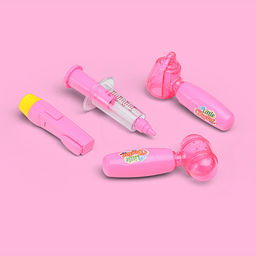 Набор доктора "Терапевтический набор" в пакете (цвет розовый)