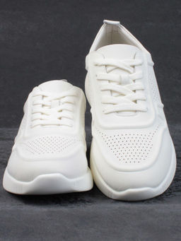 05-PDL195-6-1 LT. BEIGE Кроссовки женские (натуральная кожа) - Фабричный китай фото 10