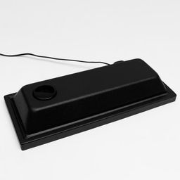 Аквариум Прямоугольный «Атолл» с крышкой, 20 литров, 38×19×28/33 см, чёрный