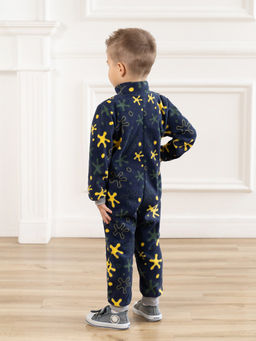 Комбинезон детский флисовый желтый импульс