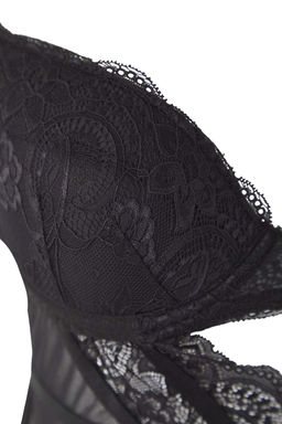 Siyah Dantel Jartiyerli Kapl? Orme Body THMAW26BD00001 - Trendyolmilla фото 2