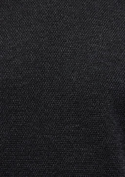 Siyah Bisiklet Yaka Basic Kazak - Mavi фото 6