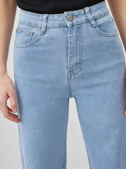 Женские джинсы широкие с высокой посадкой - Mossmore фото 11