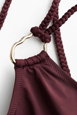 Padded-cup one-shoulder swimsuit - H&m фото 5