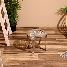 Столик кофейный, 36×36×32 см, алюминий