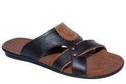 Шлепки из натуральной кожи