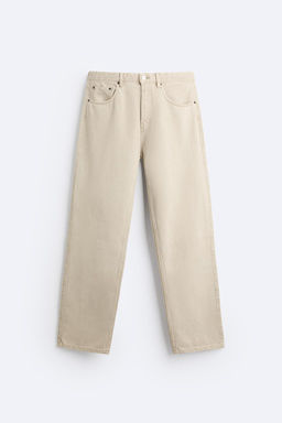 STRAIGHT-LEG JEANS WITH POCKET - Zara фото 5