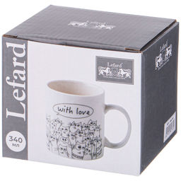 КРУЖКА LEFARD КОТОМАНИЯ 340 МЛ (КОР=36)  фото 2