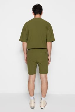 TRENDYOL MAN Premium Siyah Regular %100 Pamuklu Fit Dokulu Sort & Bermuda TMNSS23SR00032 - Trendyolmilla фото 15