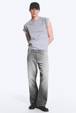 Vaqueros de tiro medio y pernera bootcut holgada Mercury - H&m фото 4