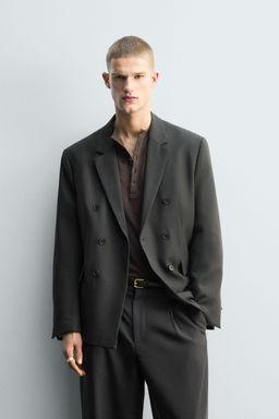 100% WOOL LIMITED EDITION SUIT BLAZER - Zara фото 2