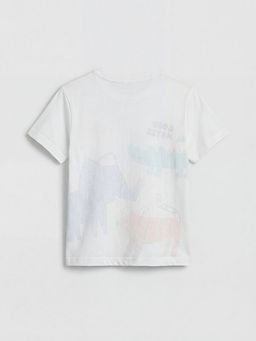 Hayvan Bask?l? Erkek ?ocuk Ti??rt