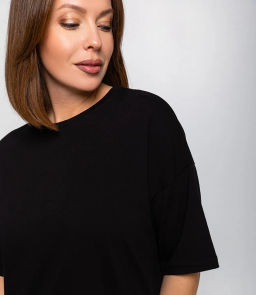 Футболка #ОБШ1420, чёрный