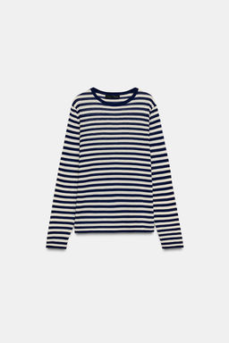 STRIPED KNIT SWEATER - Zara фото 7