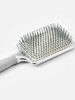 Olivia Garden Массажная щётка для волос / Expert Care Rectangular L, серебристый