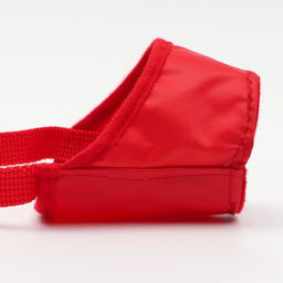 Намордник текстильный, размер 5 (длина по носу 5,5 см, обхват морды 24 см), микс цветов - Пижон фото 3