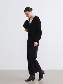 V Yaka Kad?n Triko H?rka