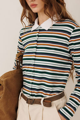 Джемпер GO F1013ST/25-02p.164-170 полоска