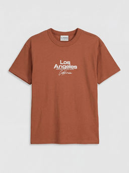 Los Angeles Bask?l? Erkek ?ocuk Ti??rt