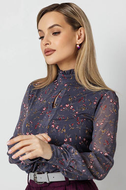 Блузка женская 3071/09/Антрацитовый