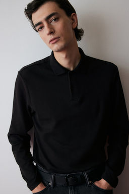 Polo de canale Regular Fit