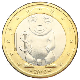 Монета 1 доллар 2010 года Острова Кука