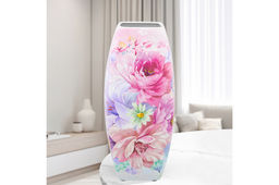 Ваза 2,2 л 11,5*11,5*26 см Акварель квадрат NEW BONE CHINA