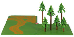 Набор Siku Грунтовые дороги и леса