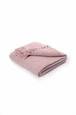 Покрывало вафельное 150x200 розовый Хлопок 100% - Denastia фото 4