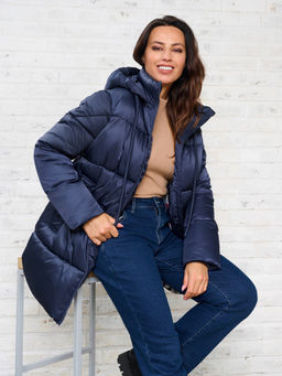 Пальто женское 2241122002 blue - Maxroses фото 11