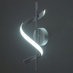 Бра «Спираль» LED 16 Вт 6000К белый 12×40 см