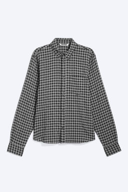Camisa Estructurada De Manga Larga Abotonada - H&m фото 5