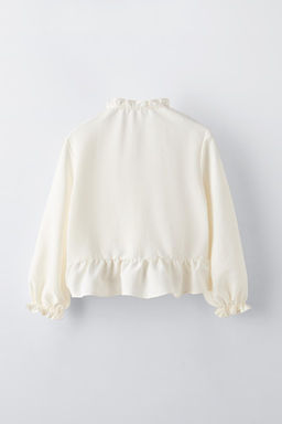 SHIRT WITH STRETCH DETAIL - Zara фото 11