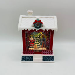 Новогодний декор стекло - Новогодний дом 20 см (арт. 9181-4) в ассортименте - Ип лебедев о.ю фото 15