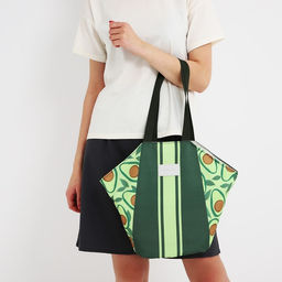 Сумка женская пляжная Авокадо + бикини бэг - Nazamok фото 30