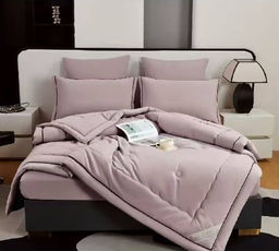 Одеяло Candies Бархатный Сатин с простынёй и наволочками на резинке ODCANBN013 Евро