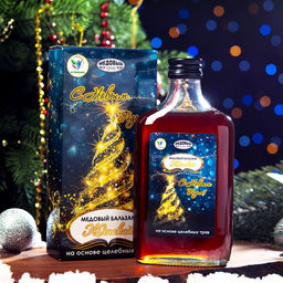 Новогодний медовый бальзам Vitamuno алтайский Женский, 250 мл