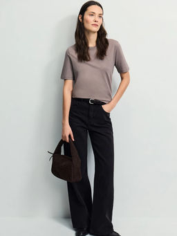 Базовая футболка из хлопка / Zarina