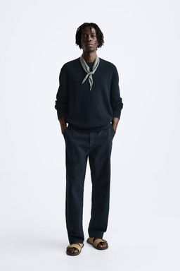 BASIC TEXTURED SWEATER - Zara фото 23