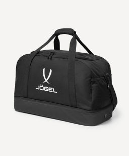 Сумка спортивная с двойным дном JOGEL Division Double Bottom Bag, черный