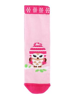 OMSA kids Calzino 21P64 (совы) - rosa  фото 4