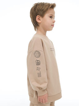 PELICAN, толстовка для мальчиков, Песочный  фото 2