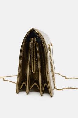 LEATHER SHOULDER BAG - Zara фото 13