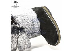 Унты Детские, заяц, войлочная подошва