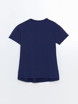 Bisiklet Yaka Bask?l? Hamile Pijama ?st