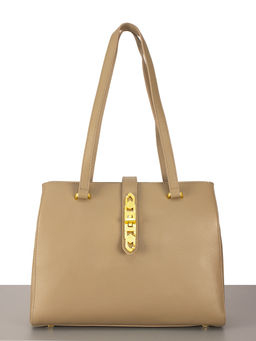 LACCOMA сумка TH1197-1P-капучино натуральная кожа полиэстер