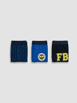 Fenerbah?e Bask?l? Erkek ?ocuk Boxer 3l?