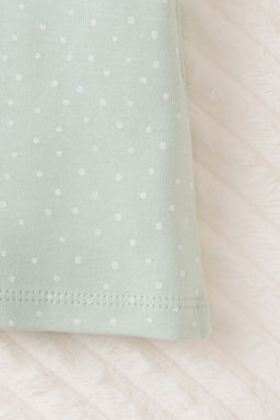 CROCKID СТОК! Фуфайка. Цвет: горошки на дымчатом нефрите фото 6