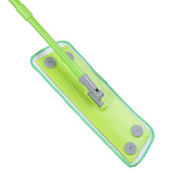 Швабра с насадкой из микрофибры на липучках, рукоятка металл окраш., телескоп, 444-275