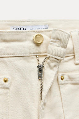 Z1975 HIGH-WAIST MINI FLARE JEANS - Zara фото 19